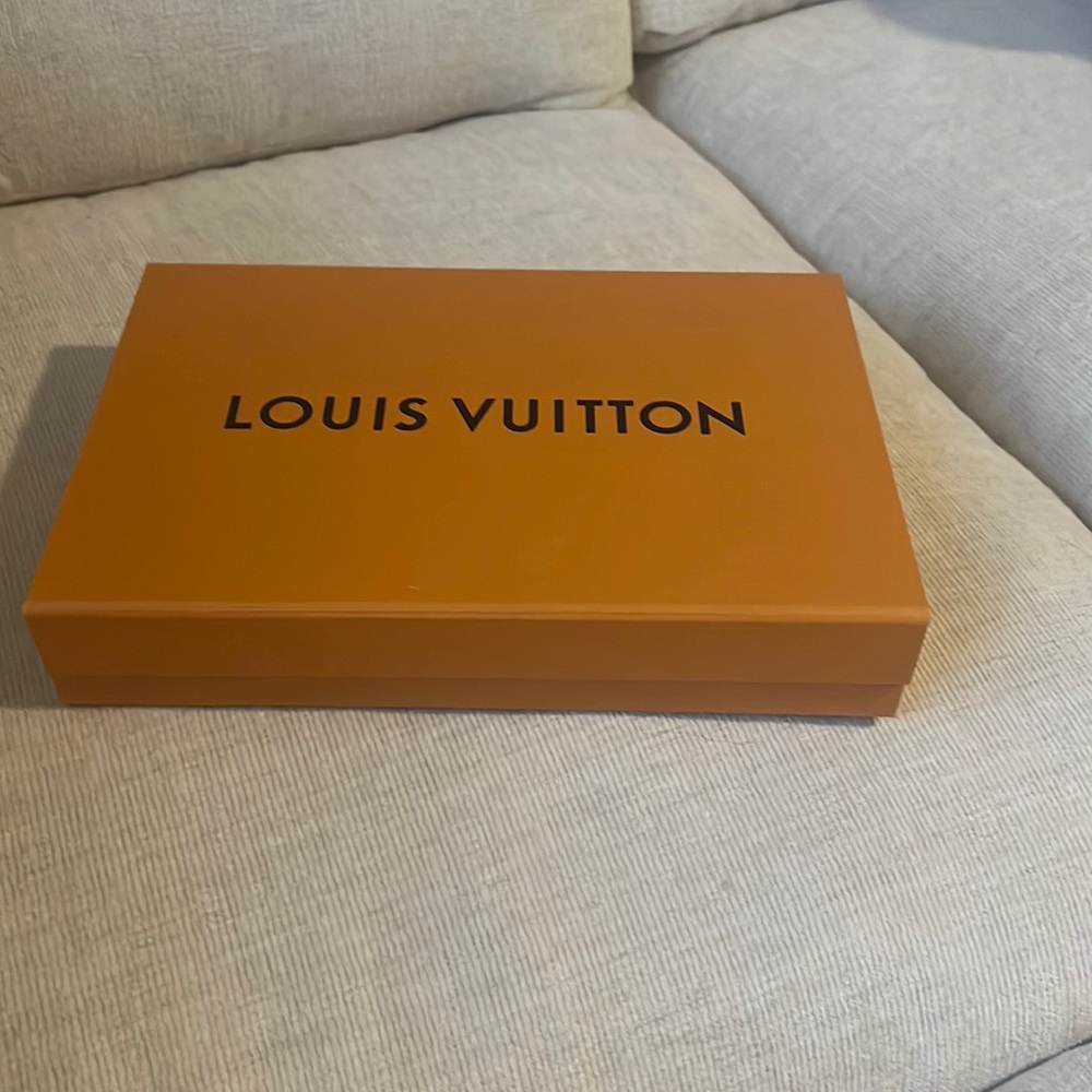 Authentic Louis Vuitton box with ribbon
